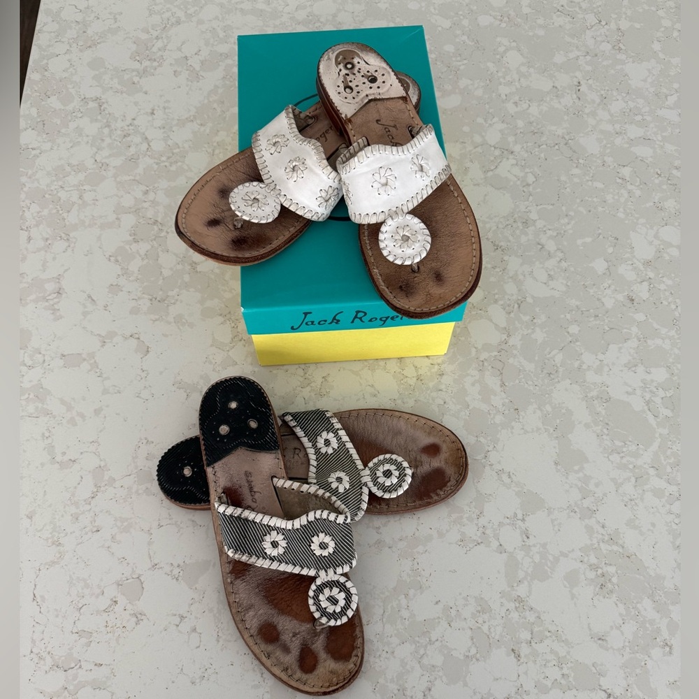 Jack Rogers Sandals - 2 pairs